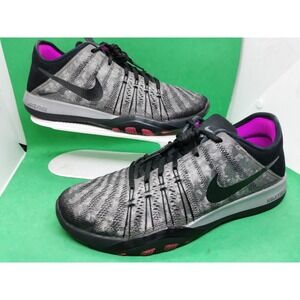 Nike Womens Free TR6 849805-002 Gray Running Walking Shoes Sneakers Size 9